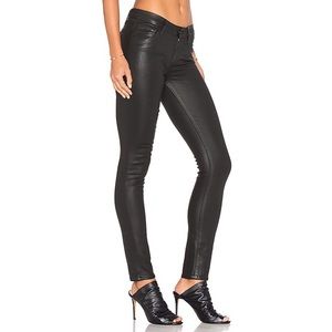 PAIGE Verdugo Ultra-skinny Black Fog Luxe Coating